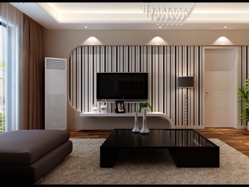 西安裝修--太乙城125平現代簡約風格,太乙城現代簡約125平米三居室裝修設計圖片_樣板間_實景圖-搜房網裝修設計網