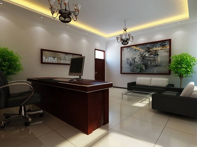 東莞辦公室裝修設計案例之政府機關(guān)辦公室設計案例